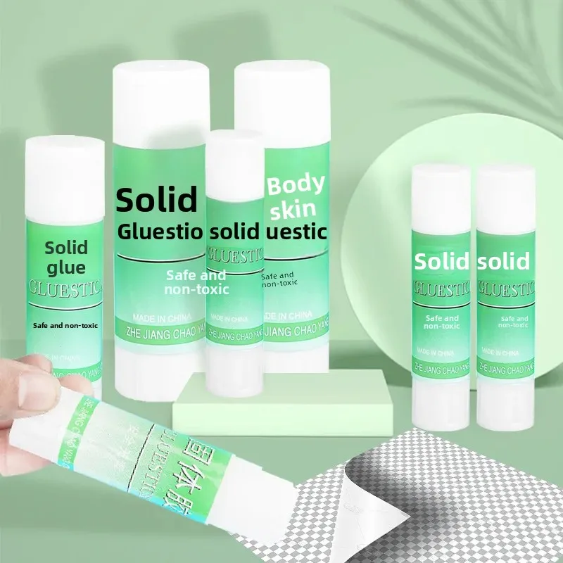 고등학생 DIY 수공예 흰색 고체 접착제 스틱 사무용품 자동차 양면 테이프 중국산