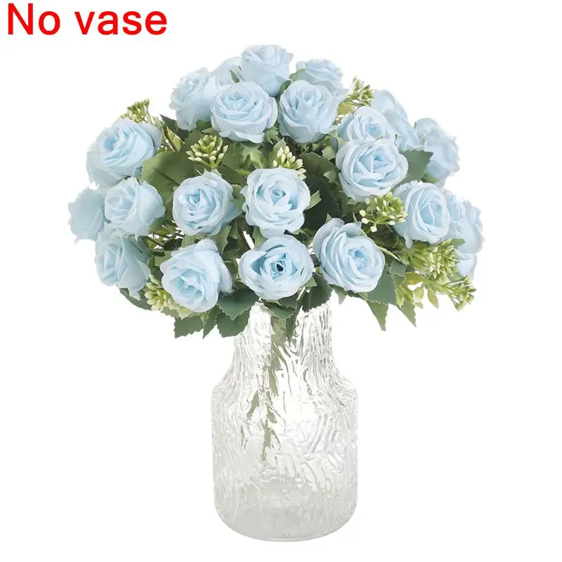 30 cm künstliche Blume, Seidenrosen, Simulationsstrauß für Heimdekoration, Tisch, Hochzeitsdekoration, DIY-Vase, Blumenarrangement – Detail 11