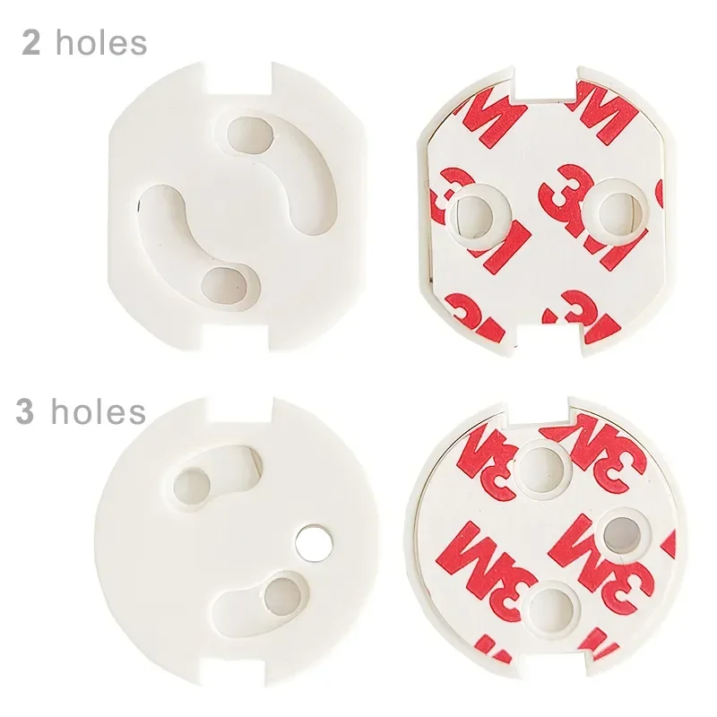 10pcs Baby Safety Electrical Security Plastic Safe Lock Cove Socket Protection Electric Shock Hole Children Care outlet cover
