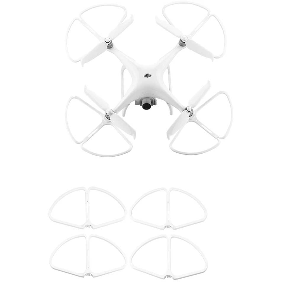 Propeller Guard For Dji Phantom 4 Pro 4P 4A Advanced Drone Protector Quick Release Props Bumper Spare Part Protection Cover