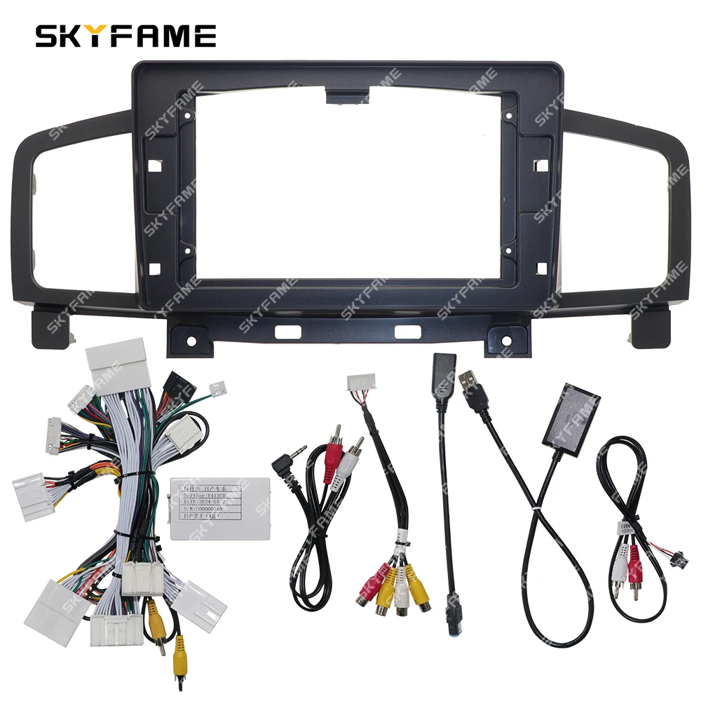 SKYFAME Car Frame Fascia Adapter Canbus Box Decode Android