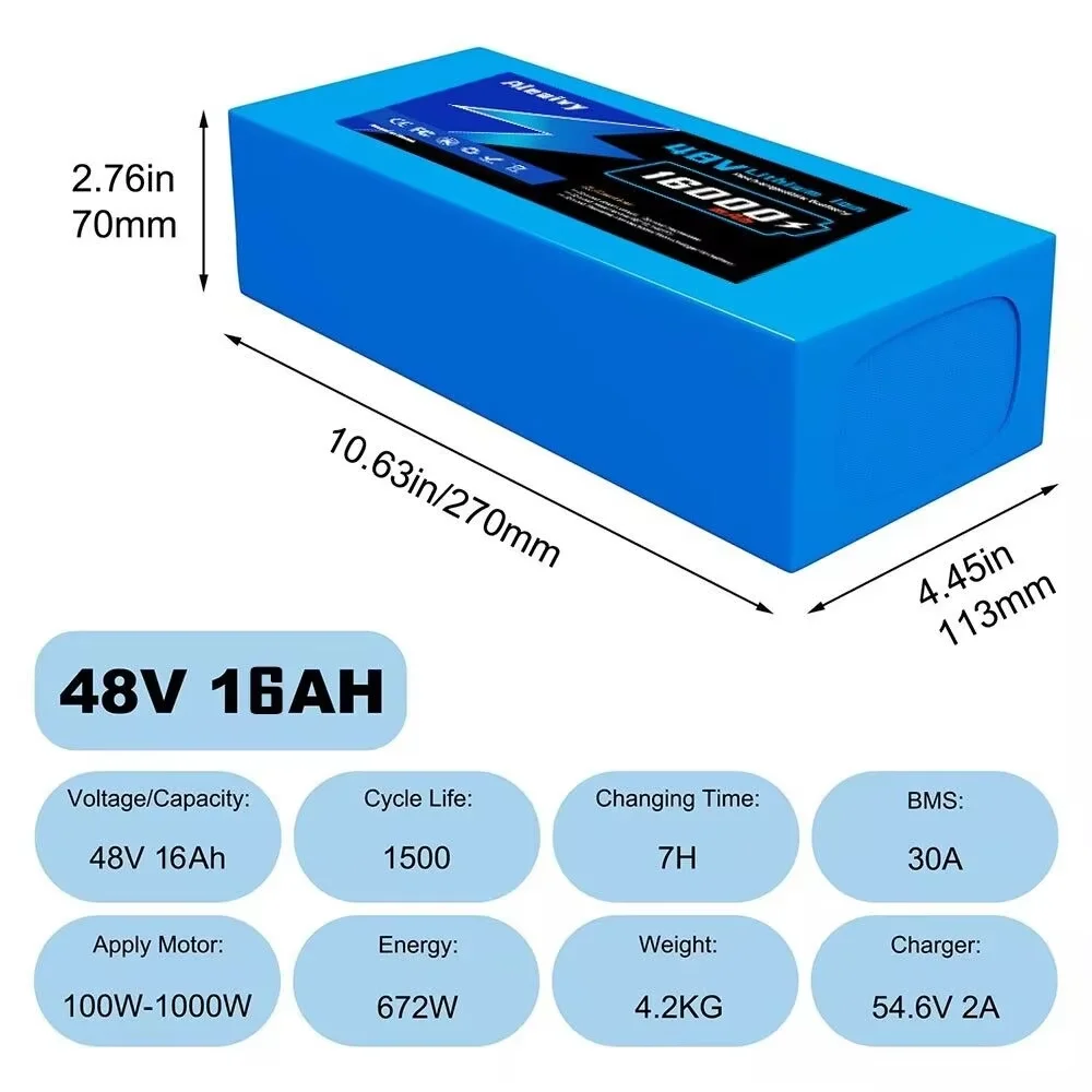 48V16AhWithCharger