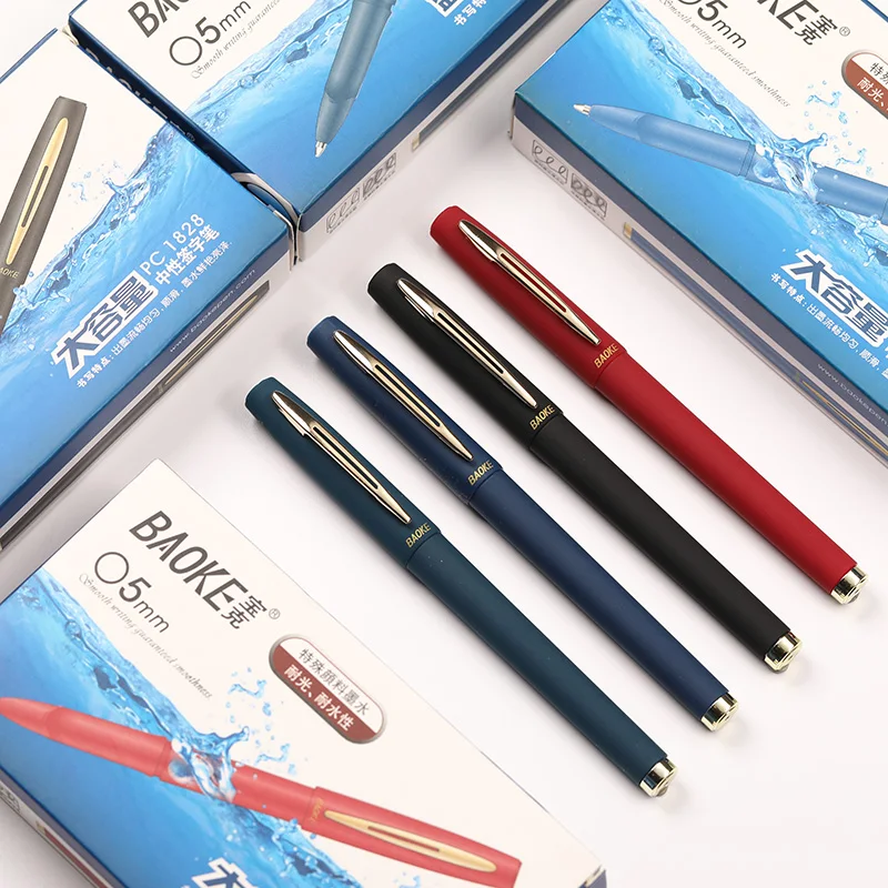 Gel Pens 15/3pcs 1.0mm 0.7 0.5 Signature Gel Pen for Calligraphy