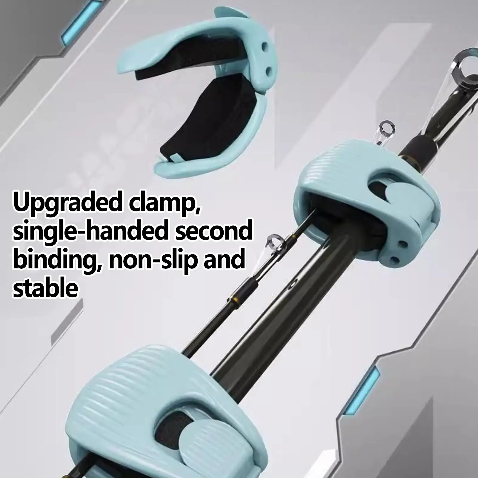 Fishing Rod Storage Fishing Pole Clips Rod Protector Outdoor Sports Gear Multifunctional fishing rod manager Fishing rod holder