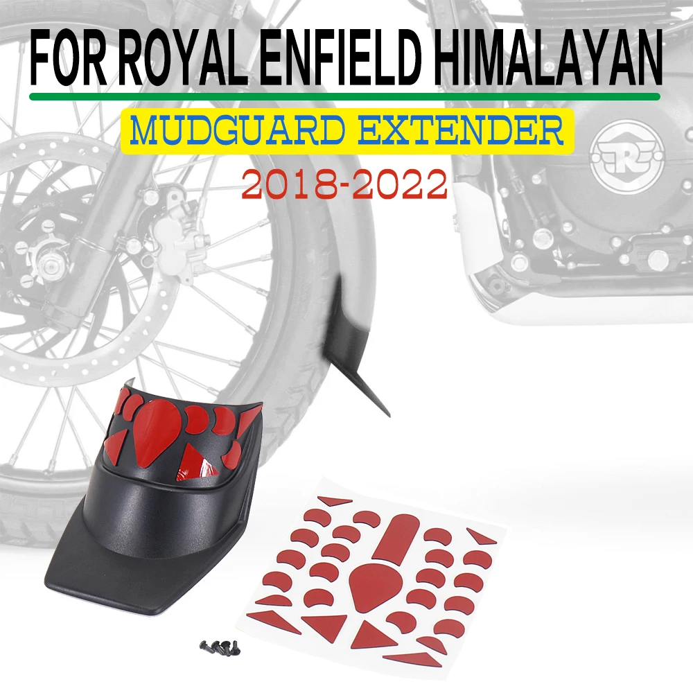 Per Royal Enfield Himalayan Himalayan 2018 2019 2020 2021 2022 Pneumatico Anteriore Parafango Parafango Extender Hugger Splash Parafango
