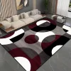 Geometric Circle Carpet for Living Room Decor Sofa Table Large Area Rugs Bedroom Anti-slip Floor Mat Bathroom Entrance Doormat 1