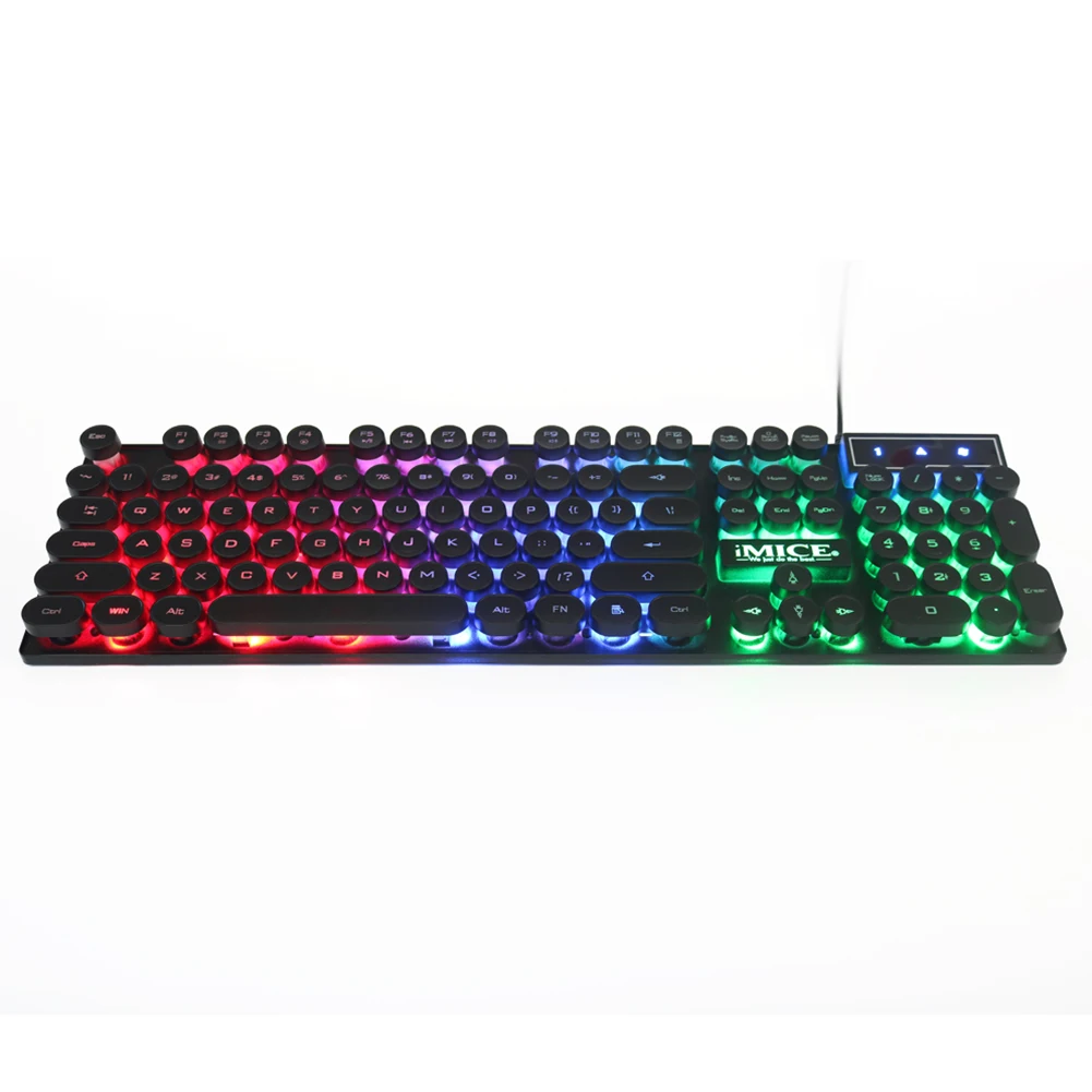 Эргономичная USB-клавиатура с RGB-подсветкой 19 клавиш |