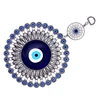 Turkish Blue for Evil Eye Decor Wall Hanging Pendant Amulets Ornament for Key Ring Home Garden for Protection Blessing Lucky Gif 3