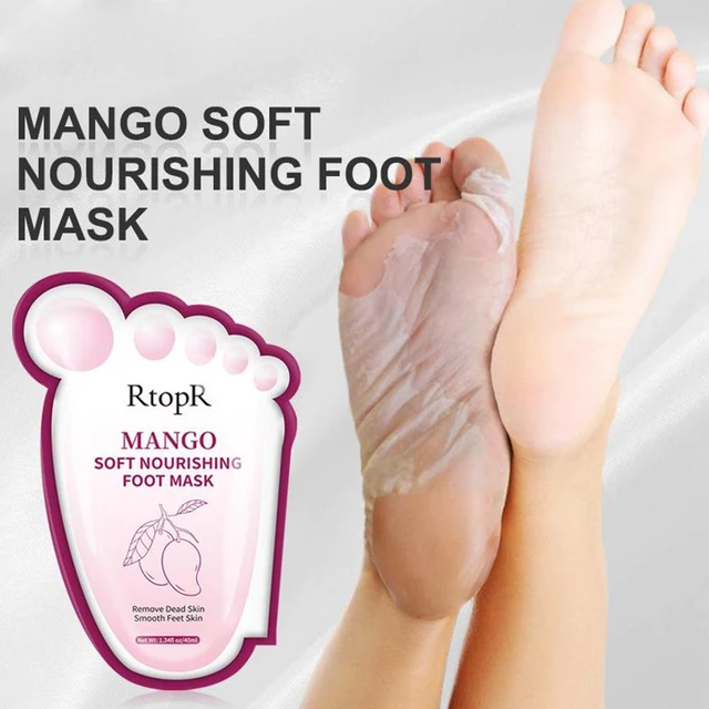 2Pair Honey Foot Mask Foot Dead Skin Remover Exfoliating Foot Cream For  Heels Whitening Anti Cracked Foot Spa Skin Care Tool - AliExpress