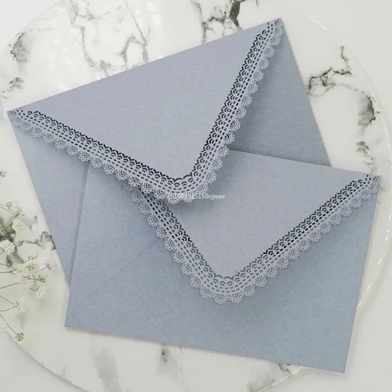 1pcs Hollow Lace Envelopes Vintage Western Envelopes for Wedding Party Invitation Cards Gift Kawaii Korean Stationery