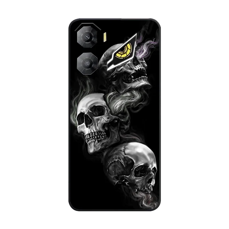 Shockproof Silicone Back Cover with Camera Protection
