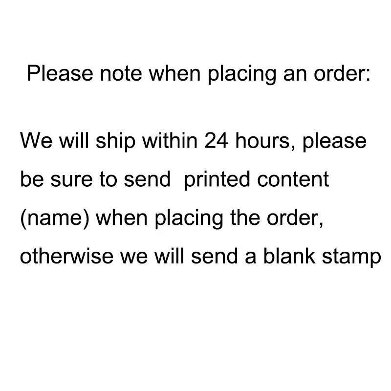 Children's Name Seal Free 5ml Ink Custom Students Name Stamp Kindergarten Clothes Waterproof Sticker Will Not be Washed Off