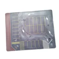 1/64 Car Model Scene With Parking Lot Shooting Garage Pad Floor Mat 40x50cm 1