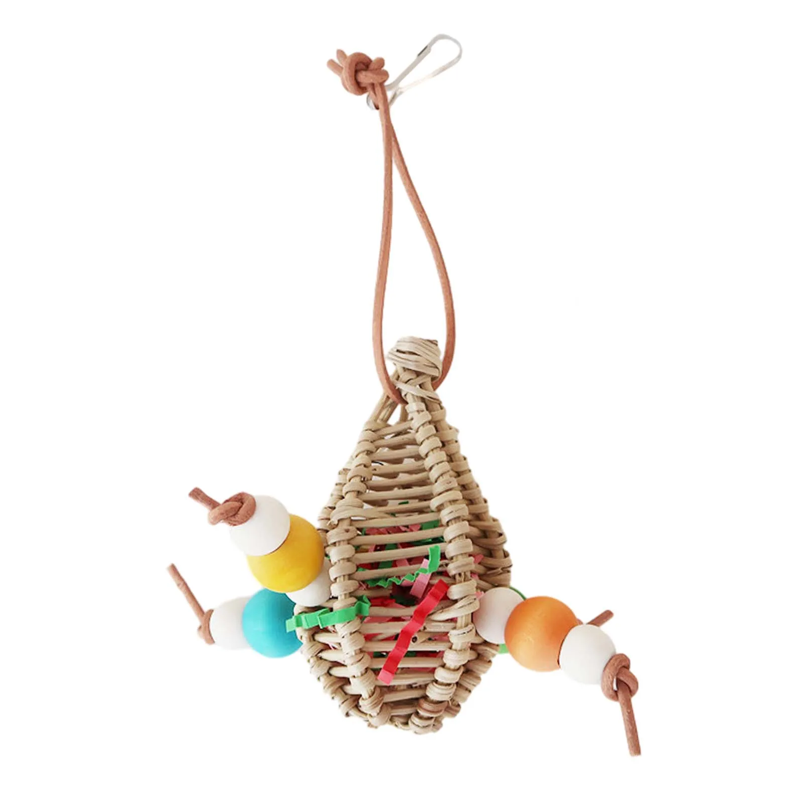 Bird Parrot Chew Toy Bird Chew Hang Toys Interactive Toys Turntable Stand Playing Cage Accessories Pet Supplies 6