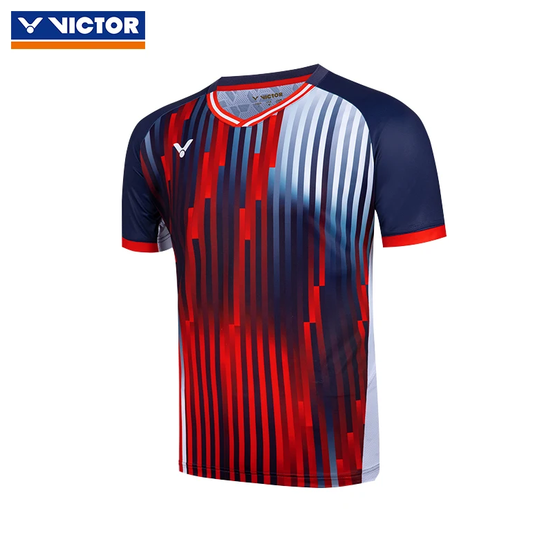 national team Badminton polo clothes, volleyball tennis suits,short sleeve men women quick dry t-shirts France T-50050
