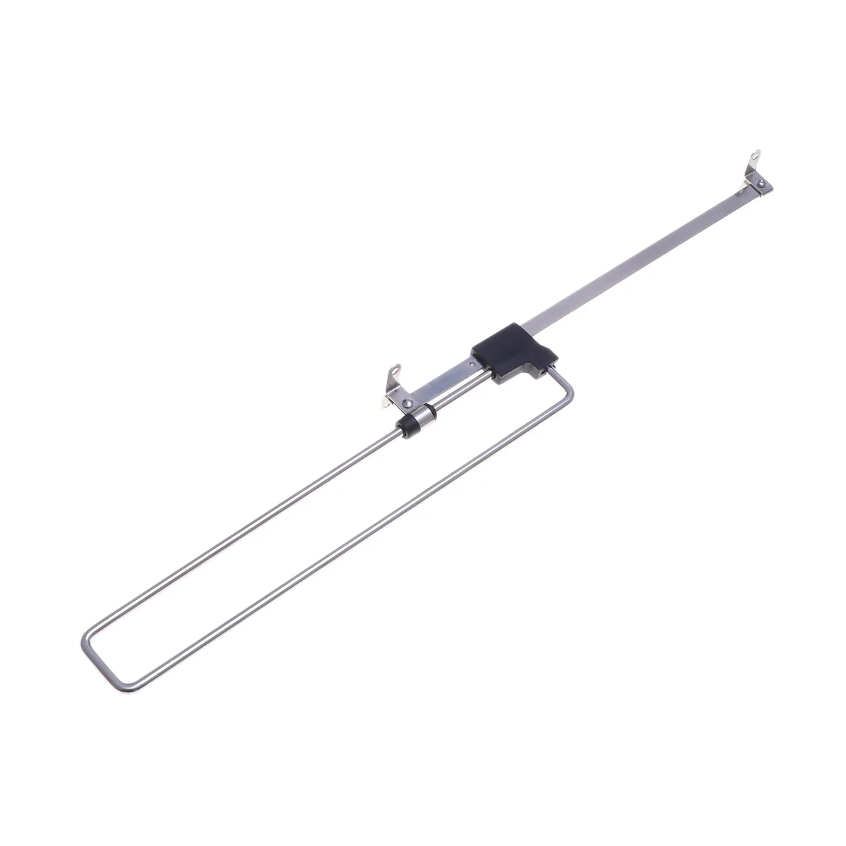 

250/300/350mm Stainless Steel Retractable Wardrobe Rail Clothes Hanger Towel Coat Racks Closet Rod (Simplified Type,Silver)