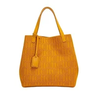 CH Ladies Shoulder Bag Fashion Classic New Pure Color Outer Pocket Ladies Handbag High Quality Craft Large Capacity Handbag - Image 6