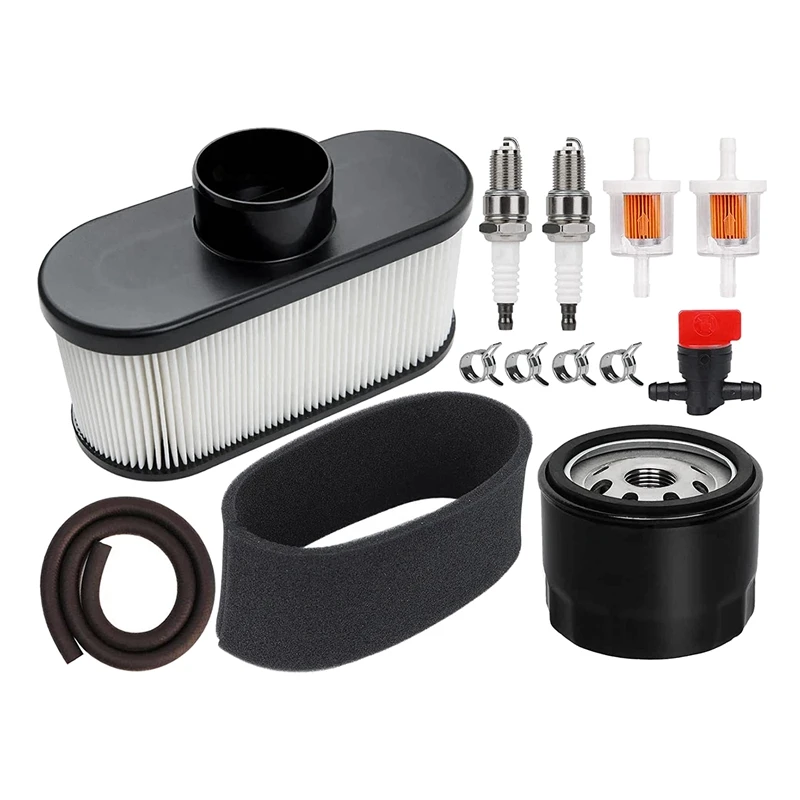 

Tune Up Kit For Kawasaki FR651V FR730V FS481V Lawn Mower Tractor,Replace 49065-7007 Oil Filter 11013-7047 Air Filter