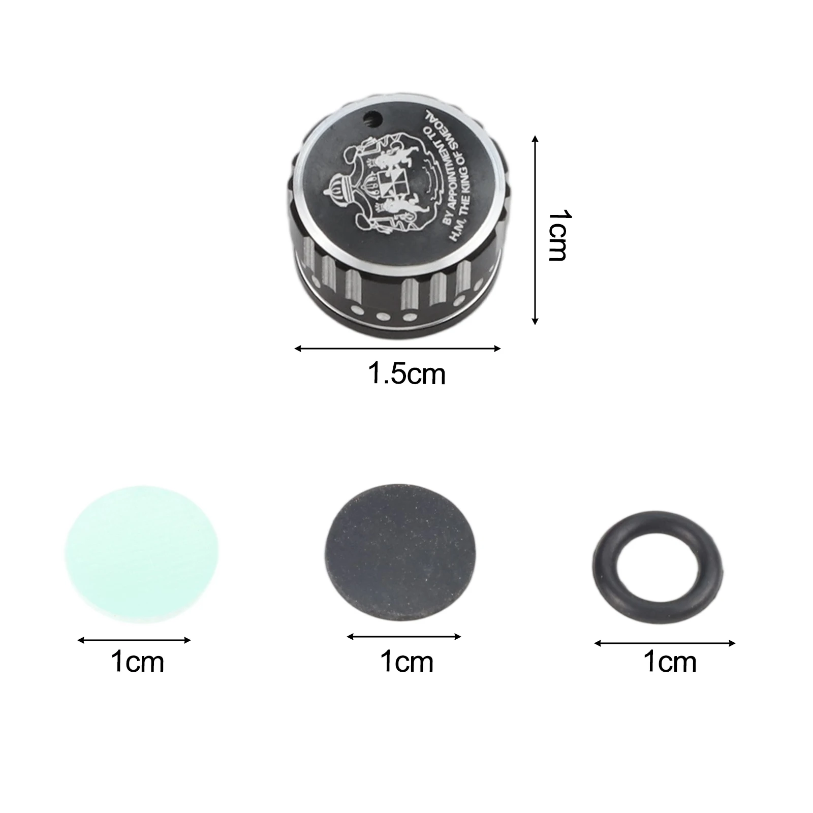1set Angeln Reel Änderung Spule Spannung Knopf Dichtung Gummi Ring Angeln Getriebe Angeln Reel Teile ForABU 3/3,5/4/5 Generation – Detail 4