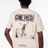 Summer Pure Cotton One Piece Luffy Anime Personality Print Heavyweight Ut Co Branded Handsome Cartoon Men's and Women's T-Shirt 1