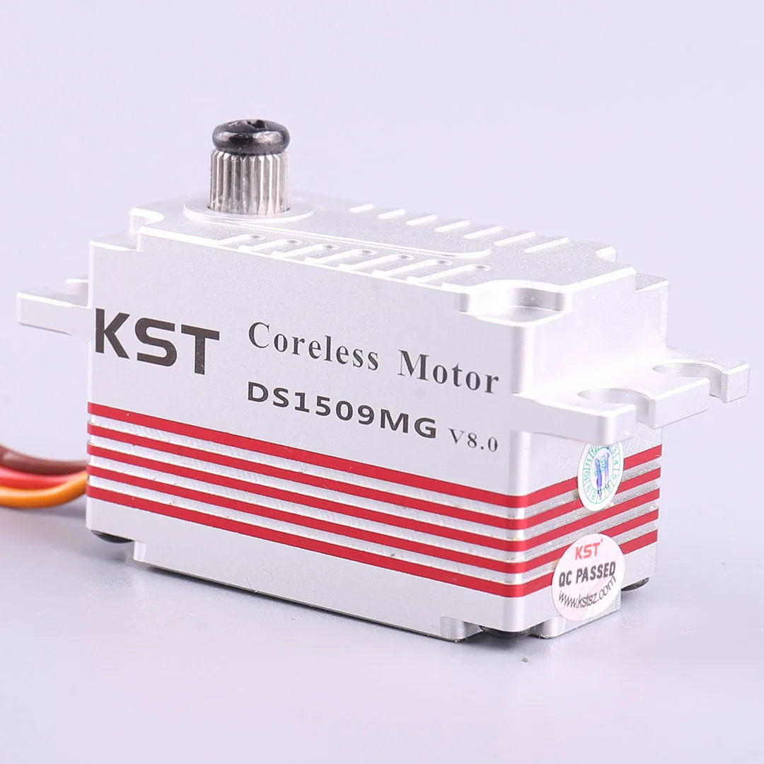 

Цифровой сервопривод KST DS1509MG V8.0 12,8 кг, металлическая шестерня, без сердечника, для радиоуправляемых моделей, UAV, автомобилей, лодок, роботов, рук, вертолетов, самолетов, запчасти