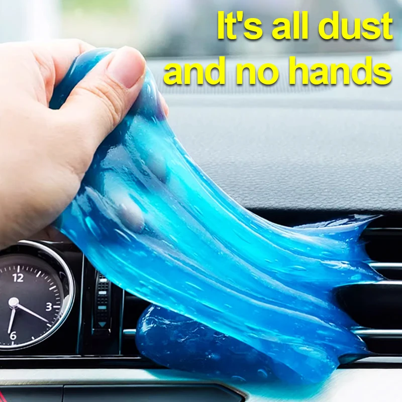Car interior crevice cleaning soft clay car multifunctional air vent cleaning clay home keyboard gel portable