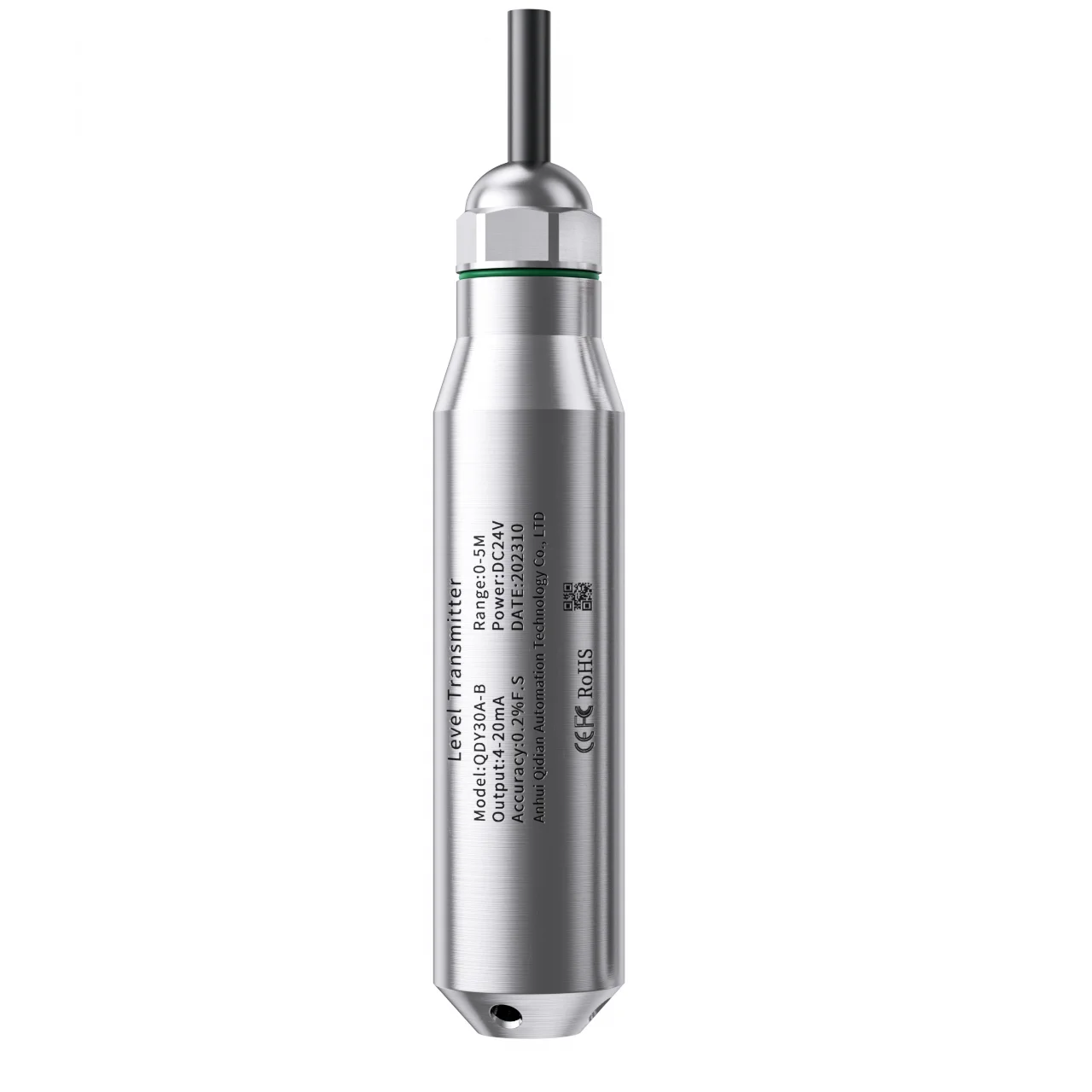 Liquid Level Monitor 4-20mA 0-5V 0-10V Liquid Level Sensor Transmitter Water Tank Pressure hydrostatic level sensor converter 2m 5m 10m