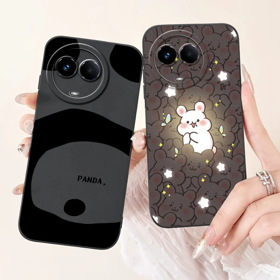 Fashionable Lens Protective Soft Silicone Phone Case