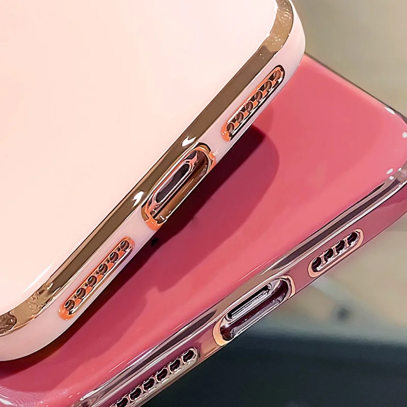 Diamonds Finger Ring Holde Stativ Fodral Fo Samsung Galaxy S24Ulta S23 S21 FE S22Plus S10 S20 S8 S9 Plating Backet_voghion.com