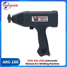 

220V Handheld Electric Welding Machine Home Gun Type Inverter Arc Welding Welder ARC-160 Digital Intelligent Automatic 4800W