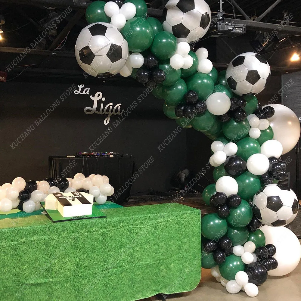 Jxuzh Ballon de football d'anniversaire de football - Accessoire