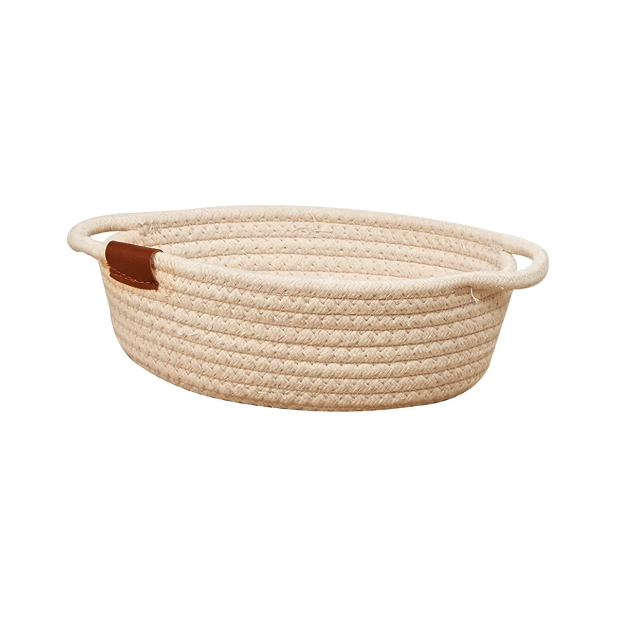 

Simple Cotton Rope Storage Basket Desktop Sundries Factory Snacks Cotton Basket Storage Box