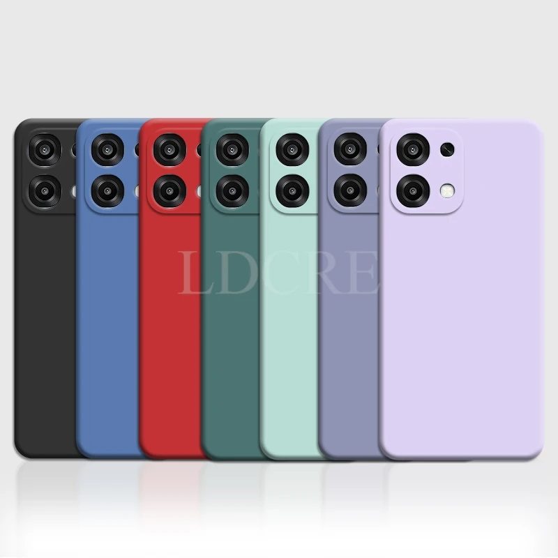Liquid Silicone Rubber Phone Protector Case - Premium Plain Cover