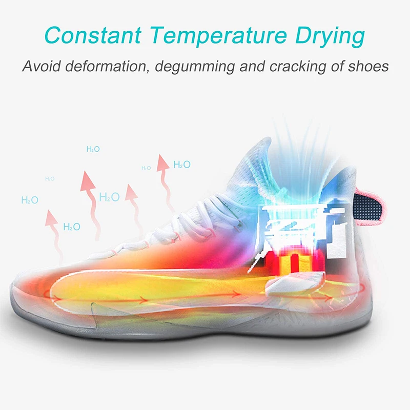 Household Shoe Dryer Intelligent Sterilization Foot Care Device Warm Air Drying Dehumidification Odor Removal Mute with Timer 2