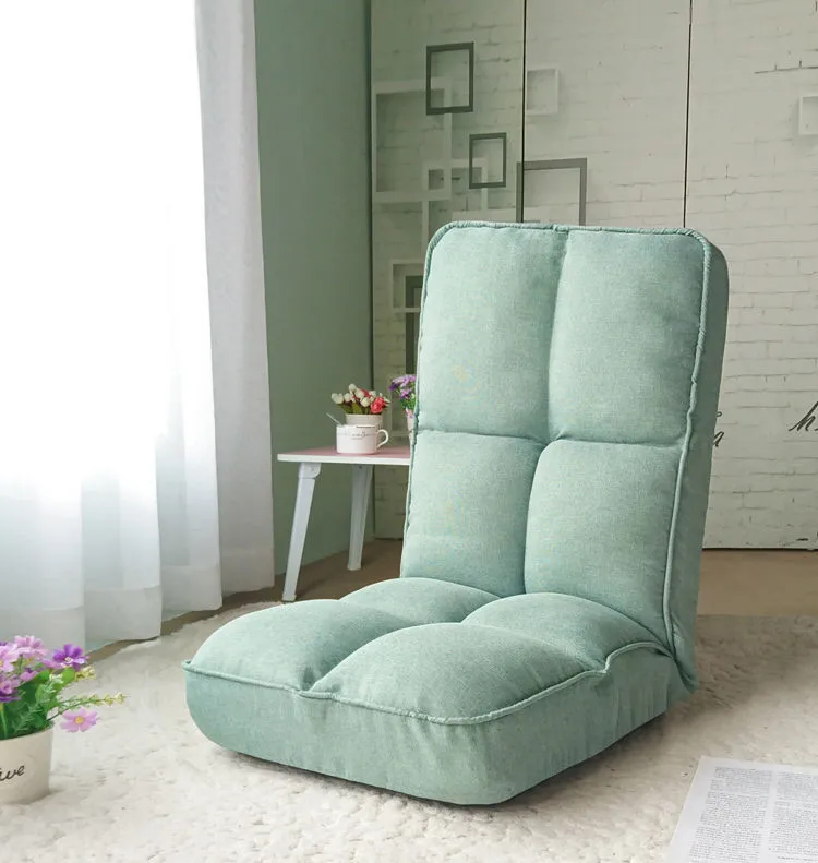 

Foldable Lazy Modern Sofa Chair Balcony Bay Window Tatami Small Sofa Chair Dormitory Floor Single Casual Rollaway Bed