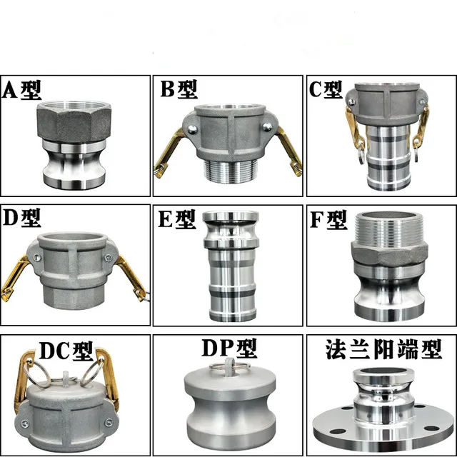 Connettore Rapido Per Tubi 3 Pollici Maschio-maschio Raccordo Camlock Tipo F, 3 Pollici, Maschio-maschio, In Alluminio, Per Tubazioni E Pompe Manopole Lock On - Foto 9
