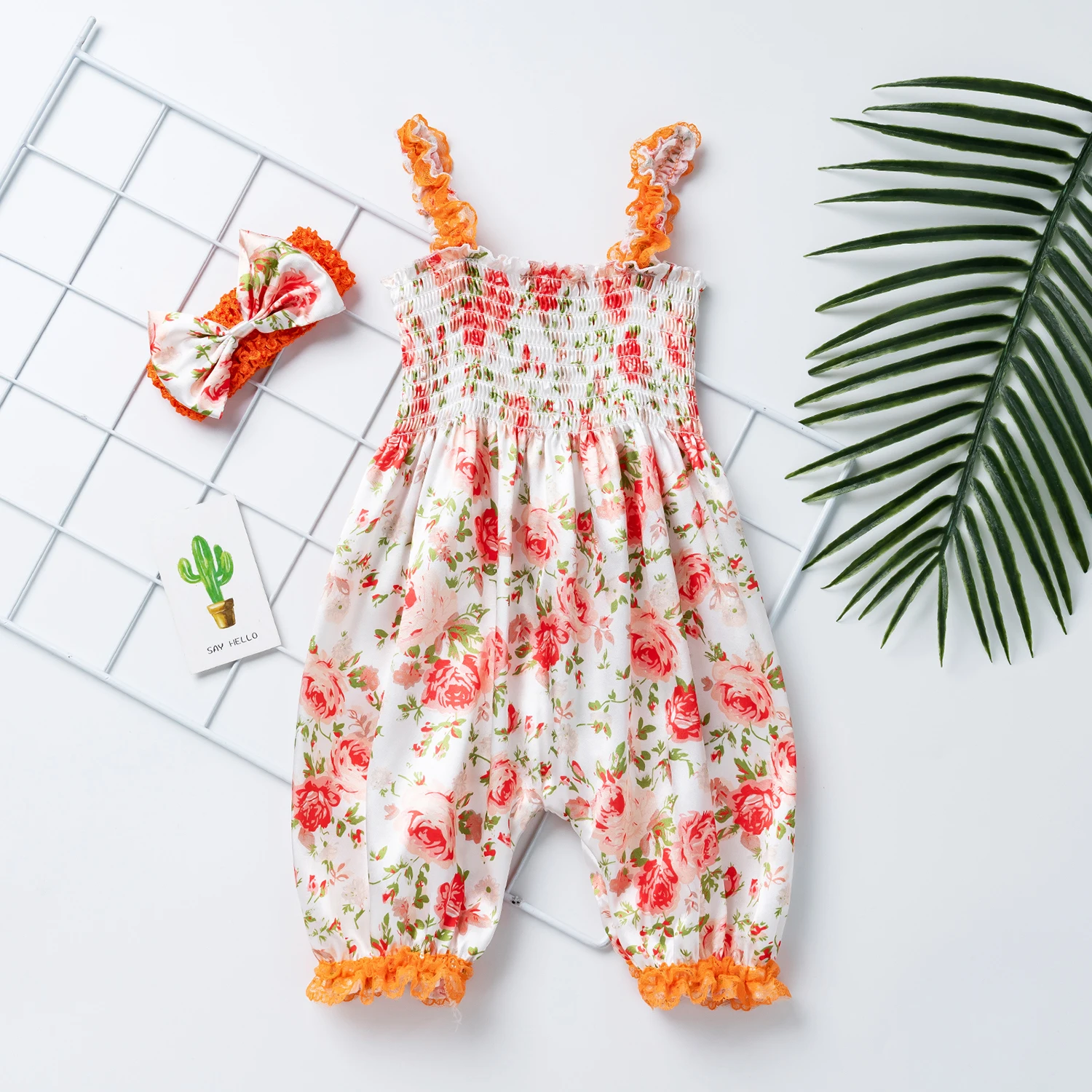 Babany bebe Newborn Baby Lace Bloomer Polyester Romper Girls Clothes Summer Backless Jumpsuit Photography Costume Newborn Knitting Romper Hooded  Baby Rompers