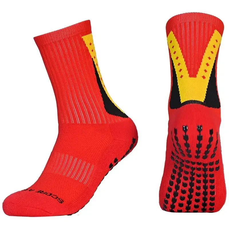 Trusox Anti-Slip Soccer Socks Adults Kids Unisex Non-Skid Breathable Towel Bottom Sports Football Baseballl Socks Leisure