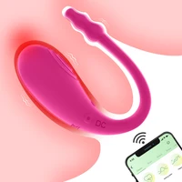 Vagina Bluetooth APP Vibratoren Klitoris Stimulation Vibro-ei G-punkt Anal Massager Sex Spielzeug für Frauen Höschen Tragbare Bälle 2