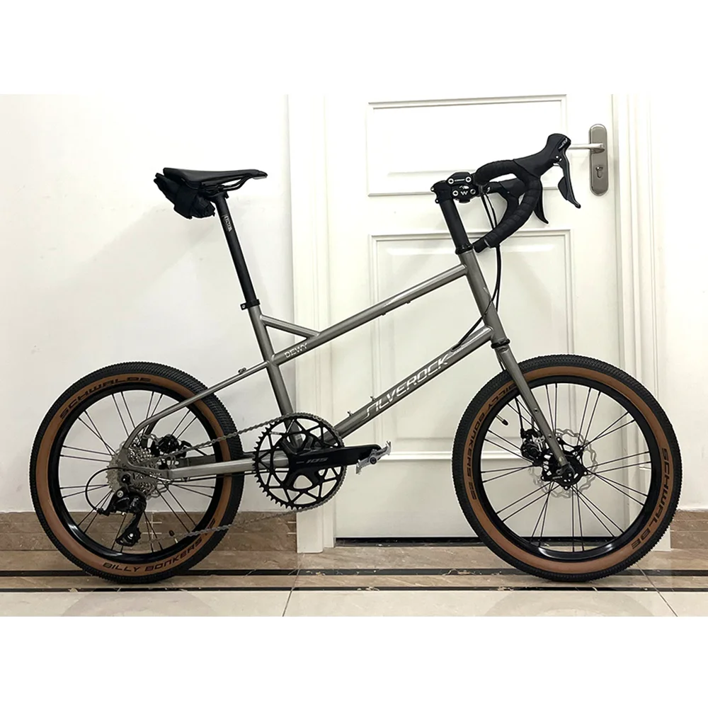 シルバロック デューイ クローム自転車フレーム 20インチ 406