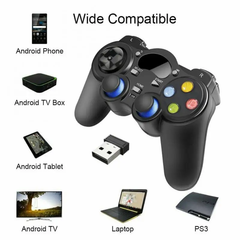 Gamepad Wireless Per Switch Per Smart Tv Box Accessori Per Psandroid Windows Per Raspberry Pi 4 Android Joypad 2.4G