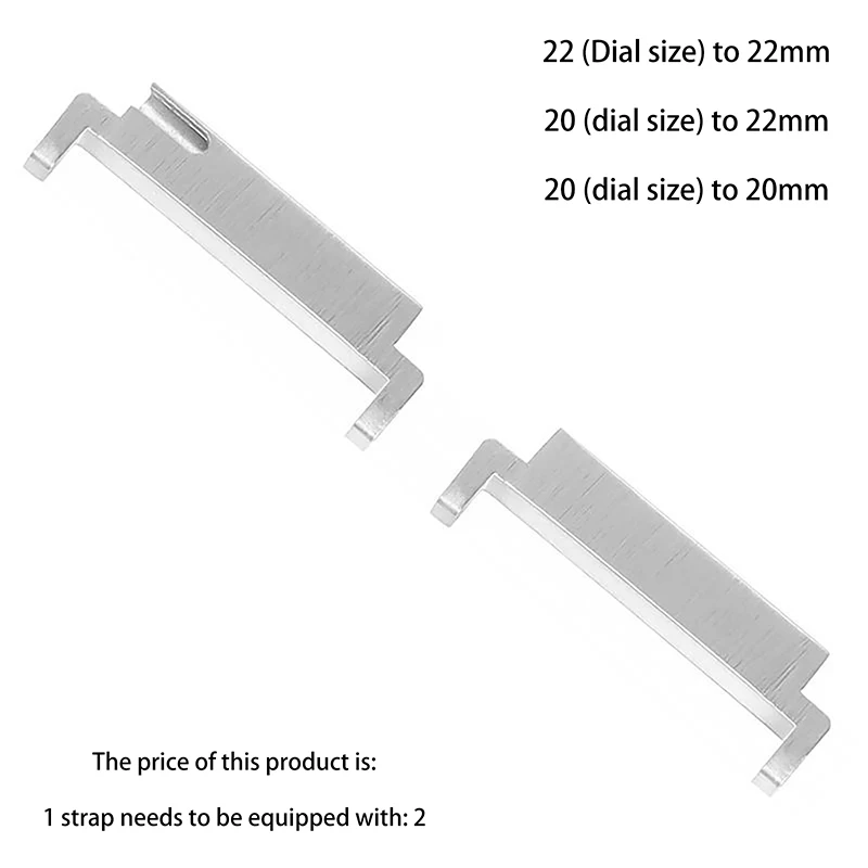 Versatile Quick Release Watch Band Adapter & Connector Set