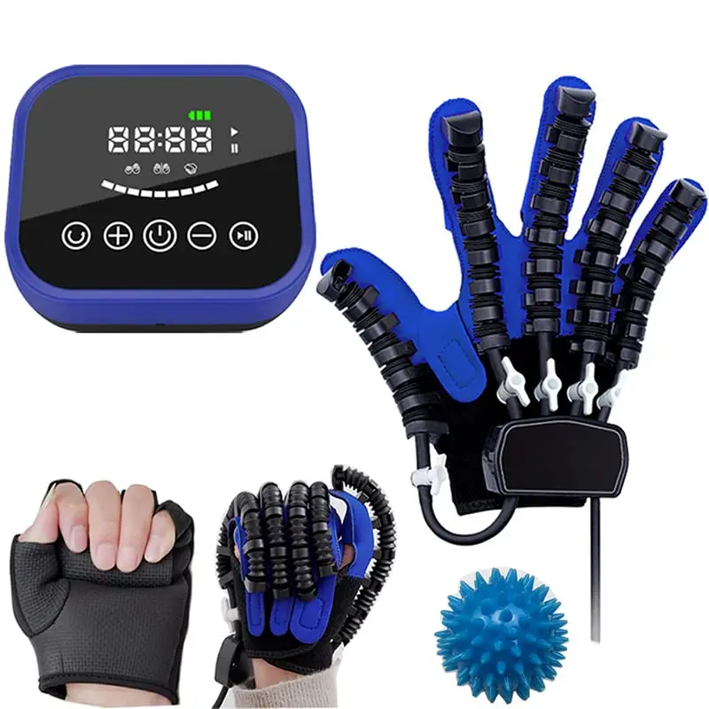 

Rehabilitation robotic gloves for hemiplegic stroke cerebral palsy patients, finger and hand movement rehabilitation equipment