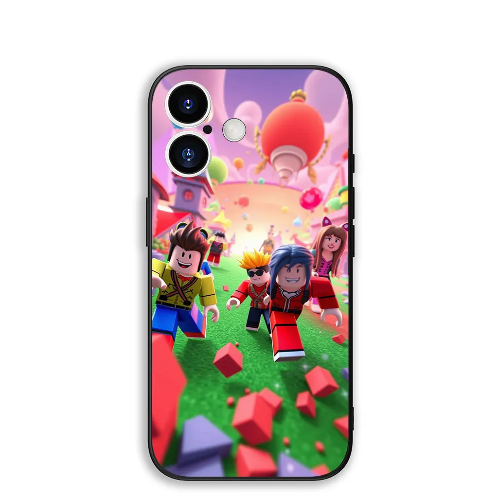 Cartoon R-Robloxs Wallpaper Phone Case Cover