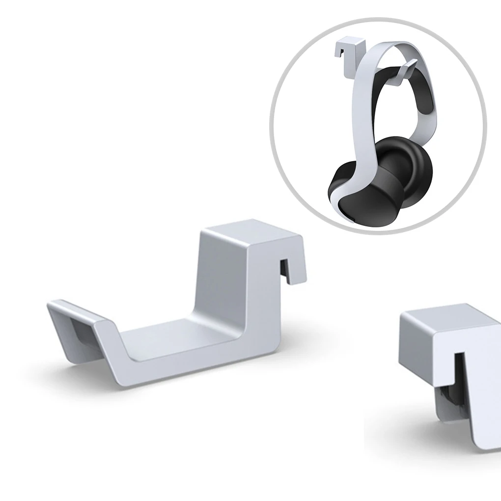 

Headphone Storage Holder Plastic Headset Mount Game Console Side Headset Stand Replacement for PS5