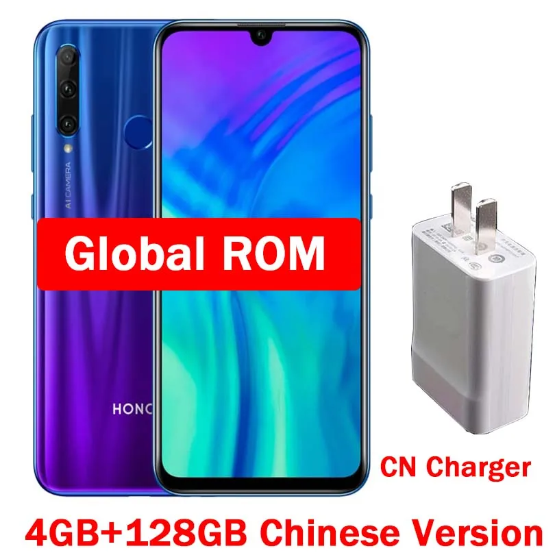 the best android cell phone Original HONOR 10i 20i honor 20 i global rom Smartphone Android Octa-core 6.21 inch Full Screen Dual Camera 3 Slots Cell Phon top android cell phones Android Phones