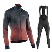 Morvelo 2023 Autumn Cycling Jersey Sets Long Sleeves Bicycle Clothing MTB Maillot Ropa Ciclismo Mountain Bike Uniform Bib Tights - Image 6