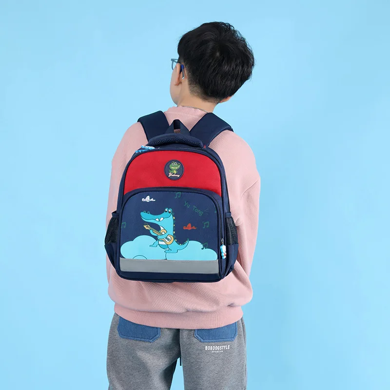 Children Schoolbag Cartoon Unicorn Dinosaur Kindergarten Backpack for 2-5 Years Old Boys and Girls Travel Lightweight Backpacks 5