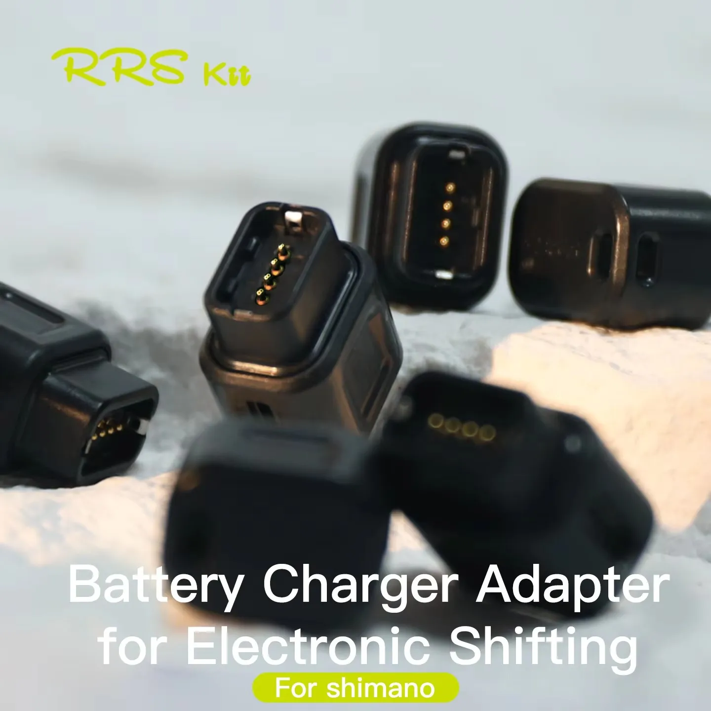 Rechargeable Battery Charger Adapter with Lanyard for Electronic Shifting Systems