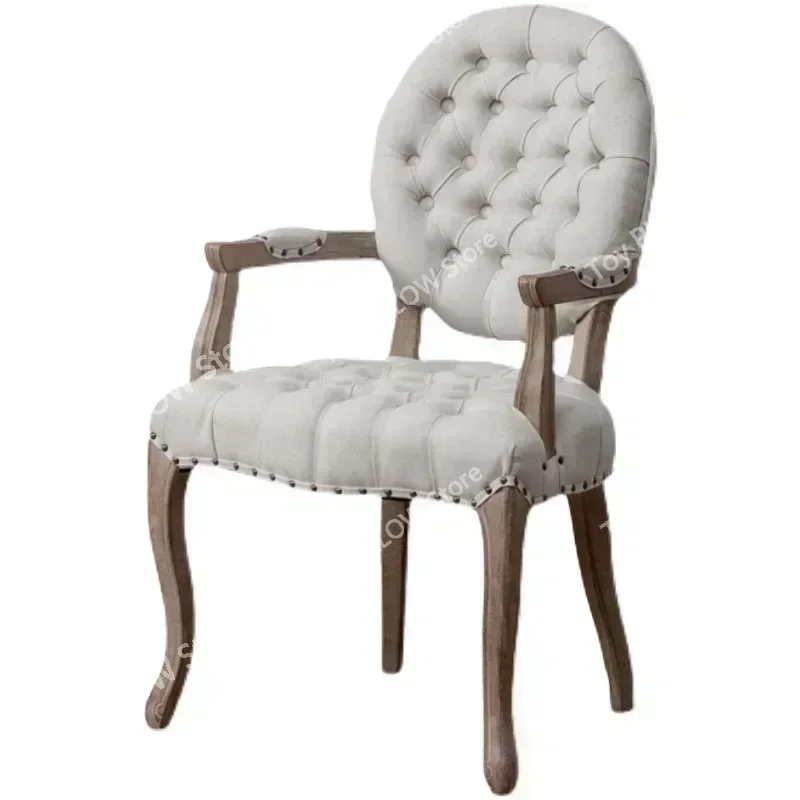 Nordic Dining Table Chairs Living Room Modern  Chair Industrial Deck-chair Individual Armchair Kitchen Furniture